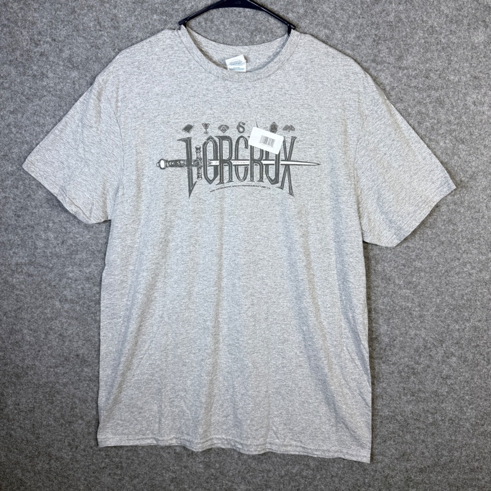 Harry Potter Horcrux Sword Gray Graphic T-Shirt Delta Soft Mens